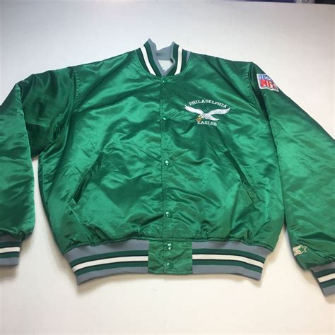 kelly green replica starter jacket|kelly green eagles t shirt.